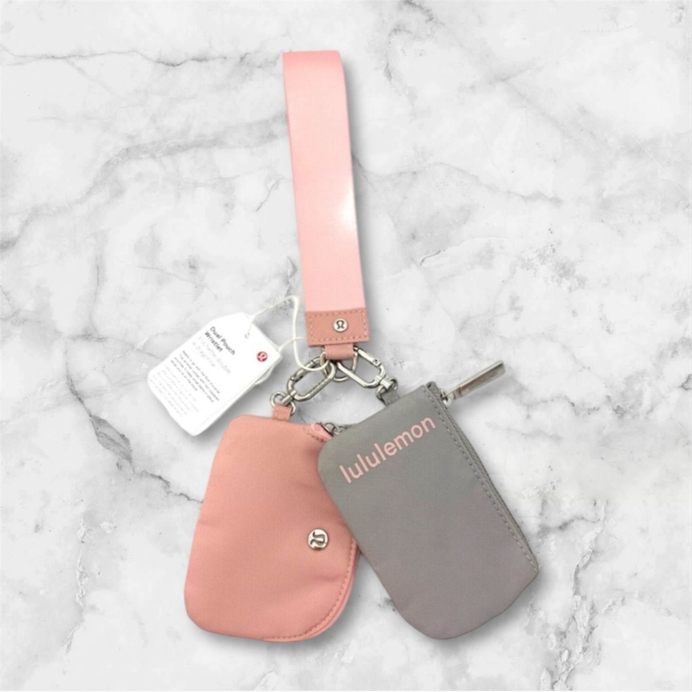 Lululemon Dual Pouch Wristlet Assorted Colors Available - Picture 2 of 16
